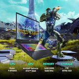 msi Crosshair A16 HX 16” QHD+ 240Hz Gaming Laptop – AMD Ryzen 9 8940HX, NVIDIA GeForce RTX 5060, 16GB DDR5, 1TB NVMe SSD, Wi-Fi 6E, USB-C, Windows 11 D8WFKG-090US