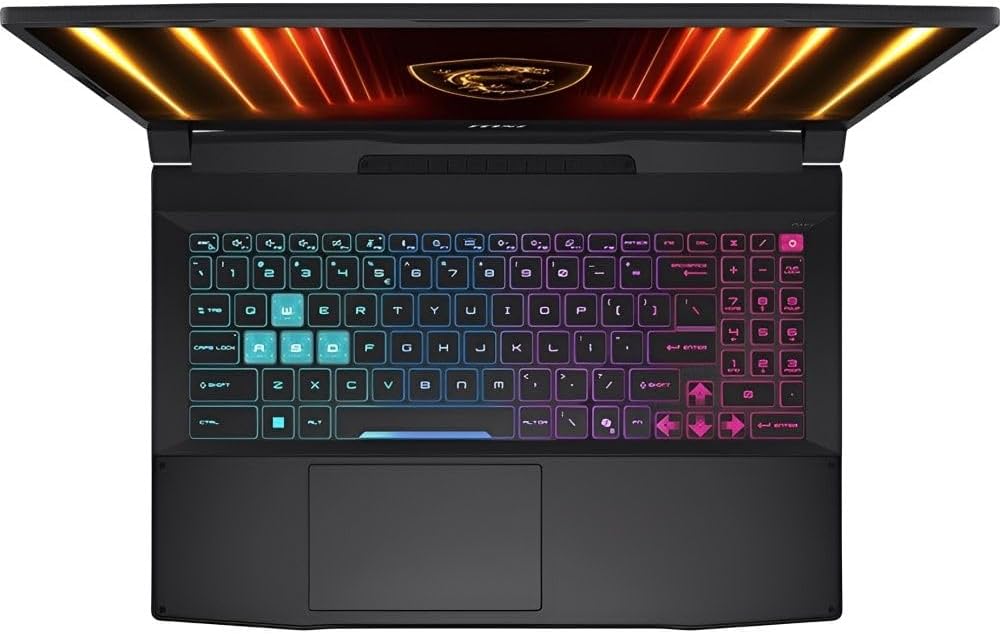 MSI KATANA 15HX GAMING 14th Gen i7-14650HX, 16GB DDR5 RAM, 1TB SSD, 15.6’’ (QHD, 2560x1440) 165Hz, NVIDIA RTX 5070/8GB Graphic, 4-ZONE RGB BACKLIT KEYBOARD, BLACK, WINDOWS 11, ENG KB