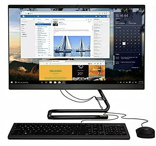 Lenovo IdeaCentre AIO 3, 24" FHD All-in-One Desktop Computer, AMD Ryzen 5 4500U up to 4.0GHz, 16GB DDR4, 512GB NVMe SSD + 2TB HDD, DVD-RW, Windows 10, TWE Mouse Pad