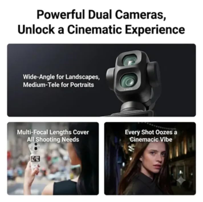 DJI Osmo Pocket 4P Vlog Combo 4K Gimbal Camera