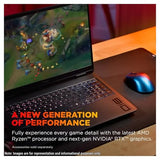 OMEN 16 Gaming Laptop, 16" 2K 144GHZ Display, NVIDIA GeForce RTX 5060 8GB GDDR7, AMD Ryzen 9 8940HX, 16GB RAM | 512GB SSD, Windows 11, With free Office 365 + Consumix Mouse pad English black