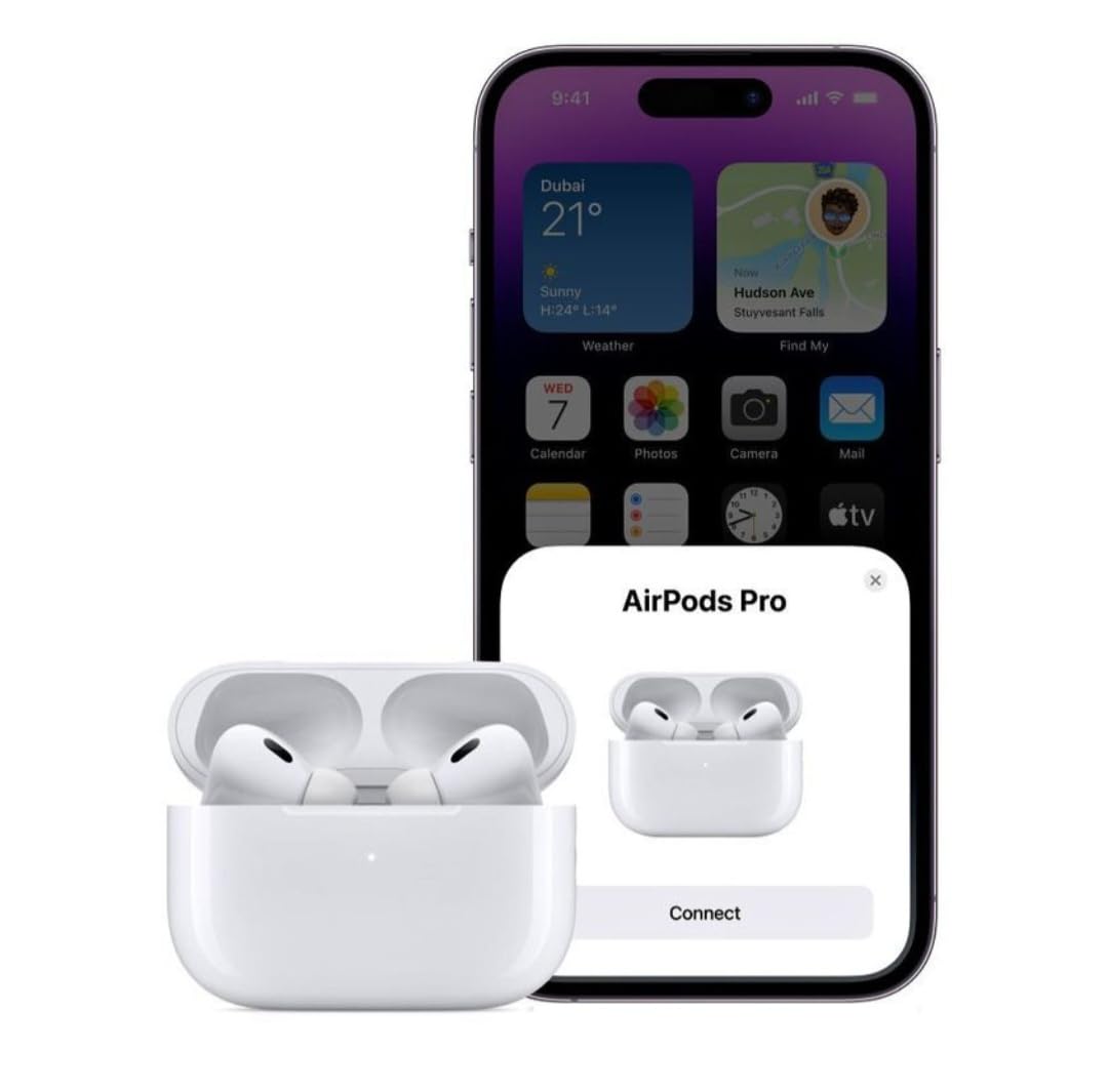 airpod Wireless Earbuds,pro 2nd Bluetooth 5.3 in Ear Headphones with Noise Cancelling. 30H Playtime HiFi Stereo Bluetooth Earphones, IPX8 Waterproof Touch Control Headphones for iPhone/Android/IOS