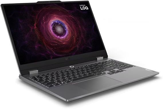 Lenovo LOQ 15ARP9 Gaming Laptop, AMD Ryzen 5 7235HS, 24GB DDR5, 512GB SSD, NVIDIA GeForce RTX 4050 6GB GDDR6, 15.6" FHD, Luna grey, [83JC00KXPS](Upgraded)