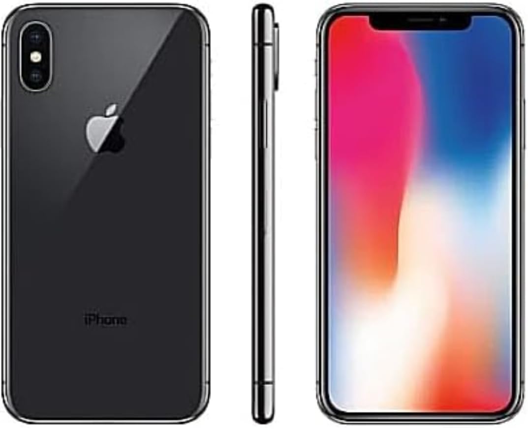 iphone X 256Gb black (Renewed)