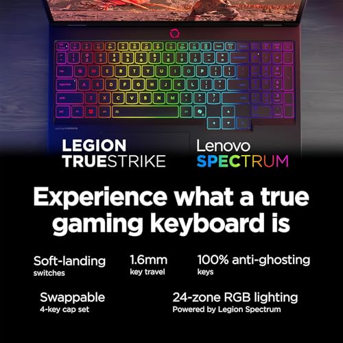 Lenovo Legion 5i 16" Gaming Laptop - Intel Core Ultra 9 275HX - GeForce RTX 5060 - WQXGA (2560x1600) - Windows 11 Pro-W/Mouse pad (32GB RAM | 1TB PCIe SSD+pro)