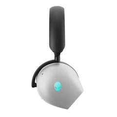 Alienware AW920H Tri-Mode Wireless Gaming Headset - Dolby Atmos Virtual Surround Sound, Active Noise Cancelling, AI-Driven Noise-Cancelling Microphone, USB-C Wireless Dongle - Lunar Light