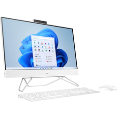 2023 Newest HP All-in-One 24-inch Touchscreen Desktop, 12th Generation Intel Core i7-1255U processor| 16GB DDR4 RAM| 512GB NVMe SSD| Wireless Keyboard & Mouse| Windows 11 (Starry White)