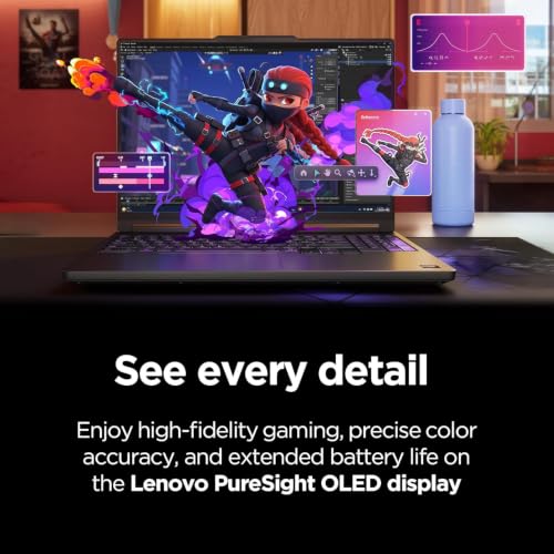 Lenovo Legion 5 15.3" Gaming Laptop | AMD Ryzen 7 250 | NVIDIA GeForce RTX 5060 Laptop GPU 8GB | 165Hz OLED | 16GB DDR5 RAM | 1TB PCIe SSD | HDMI 2.1 | for Gaming & Everyday Use
