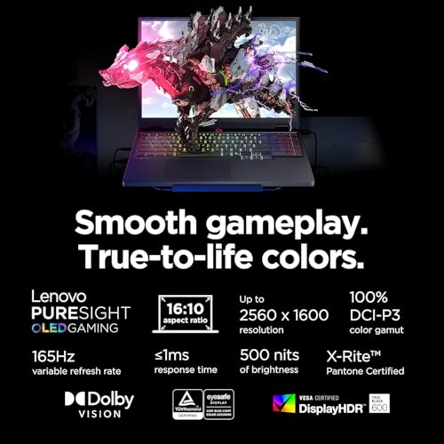 Lenovo Legion 5i 16" Gaming Laptop - Intel Core Ultra 9 275HX - GeForce RTX 5060 - WQXGA (2560x1600) - Windows 11 Pro-W/Mouse pad (32GB RAM | 1TB PCIe SSD+pro)