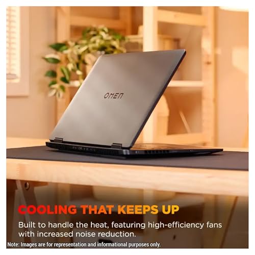 OMEN 16 Gaming Laptop, 16" 2K 144GHZ Display, NVIDIA GeForce RTX 5060 8GB GDDR7, AMD Ryzen 9 8940HX, 16GB RAM | 512GB SSD, Windows 11, With free Office 365 + Consumix Mouse pad English black