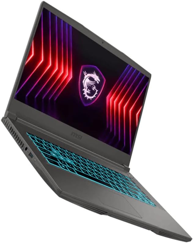 MSI (Upgraded) Thin 15 B13UCX Gaming Laptop – i5-13420H, 16GB RAM, 512GB SSD, RTX 2050, 15.6” FHD 144Hz, Win 11 Pro