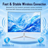 All-in-one computer 23.8 inch curved screen,slim design for office