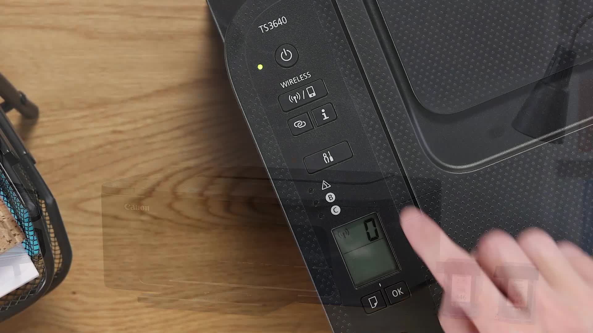 Canon Pixma TS3640 Printer - Black - UAE VERSION WITH OFFICIAL WARRANTY.