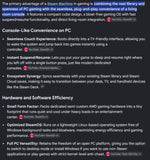 iDeals Custom Steam Gaming PC | Desktop | Intel Core i5 12400F 6 Cores 4.4GHz | AMD RX 580 8GB GPU | 16GB DDR4 RAM Dual Channel | 1TB NVMe SSD | WiFi 6 | with Wireless Controller | Steam OS