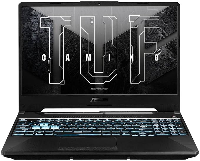 ASUS TUF Gaming A15 FA506NCG, AMD Ryzen 7 8845HS, 8Gb Ram, 512GB SSD, NVIDIA GeForce RTX 3050 4GB Graphics - 15.6" Display FHD 144Hz Display - English Keyboard - DOS - Graphite Black