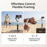 DJI Osmo Mobile 7P Gimbal Stabilizer for iPhone, Android, Native Tracking, 3-Axis Phone Gimbal, Built-in Extension Rod & Tripod, Phone Charging, UAE Version with Official Warranty Support