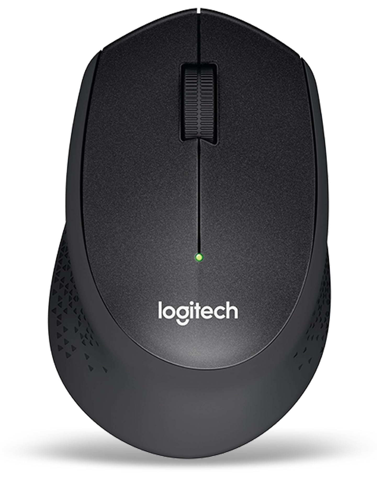 Logitech M330 Silent Plus Wireless Mouse, 2.4Ghz With Usb Nano Receiver, 1000 Dpi Optical Tracking, 2-Year Battery Life, Compatible With Pc, Mac, Laptop, Chromebook - Black