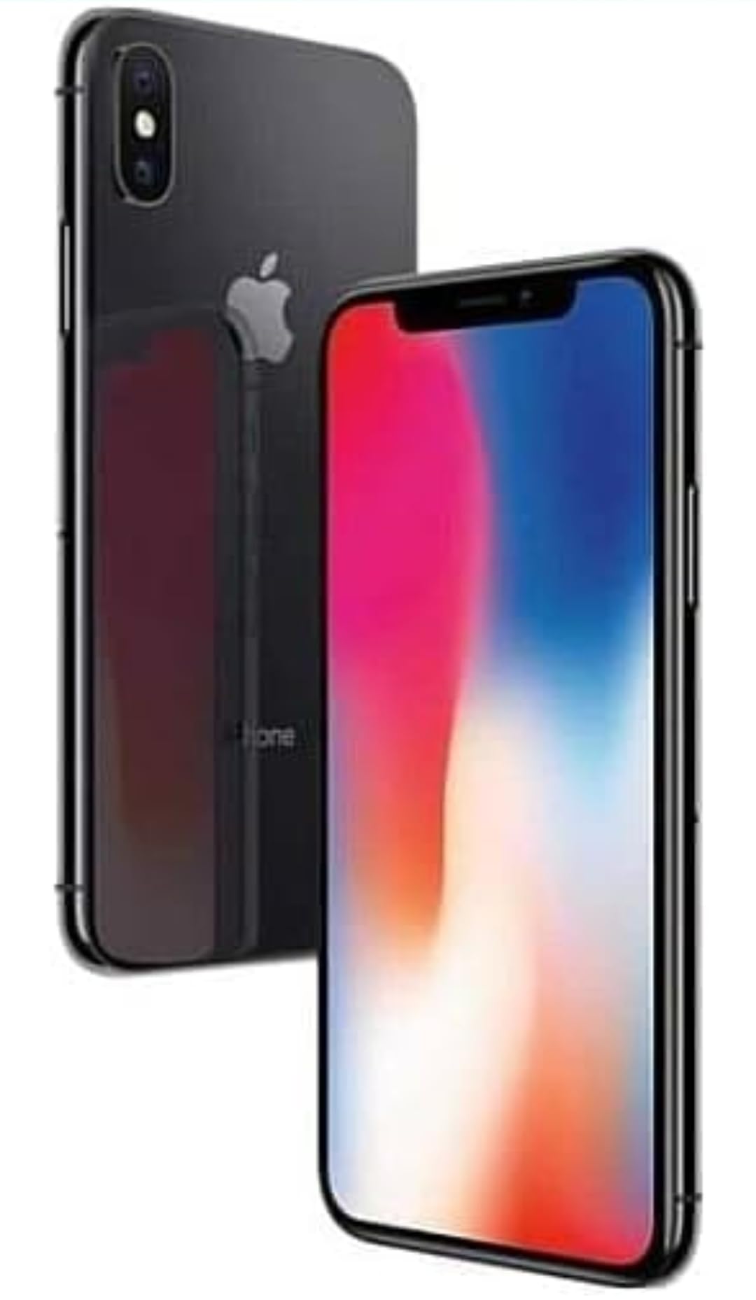 iphone X 256Gb black (Renewed)