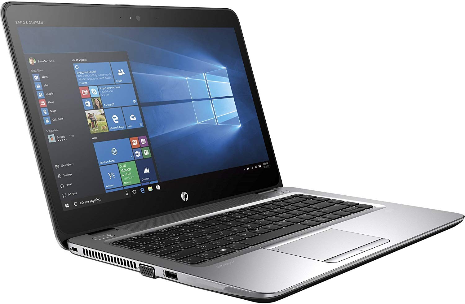 HP EliteBook 840r G4 Renewed Business Laptop | intel Core i5-7th Generation CPU | 8GB RAM | 256GB Solid State Drive (SSD) | 14.1 inch Non-Touch | Windows 10 Pro. | RENEWED