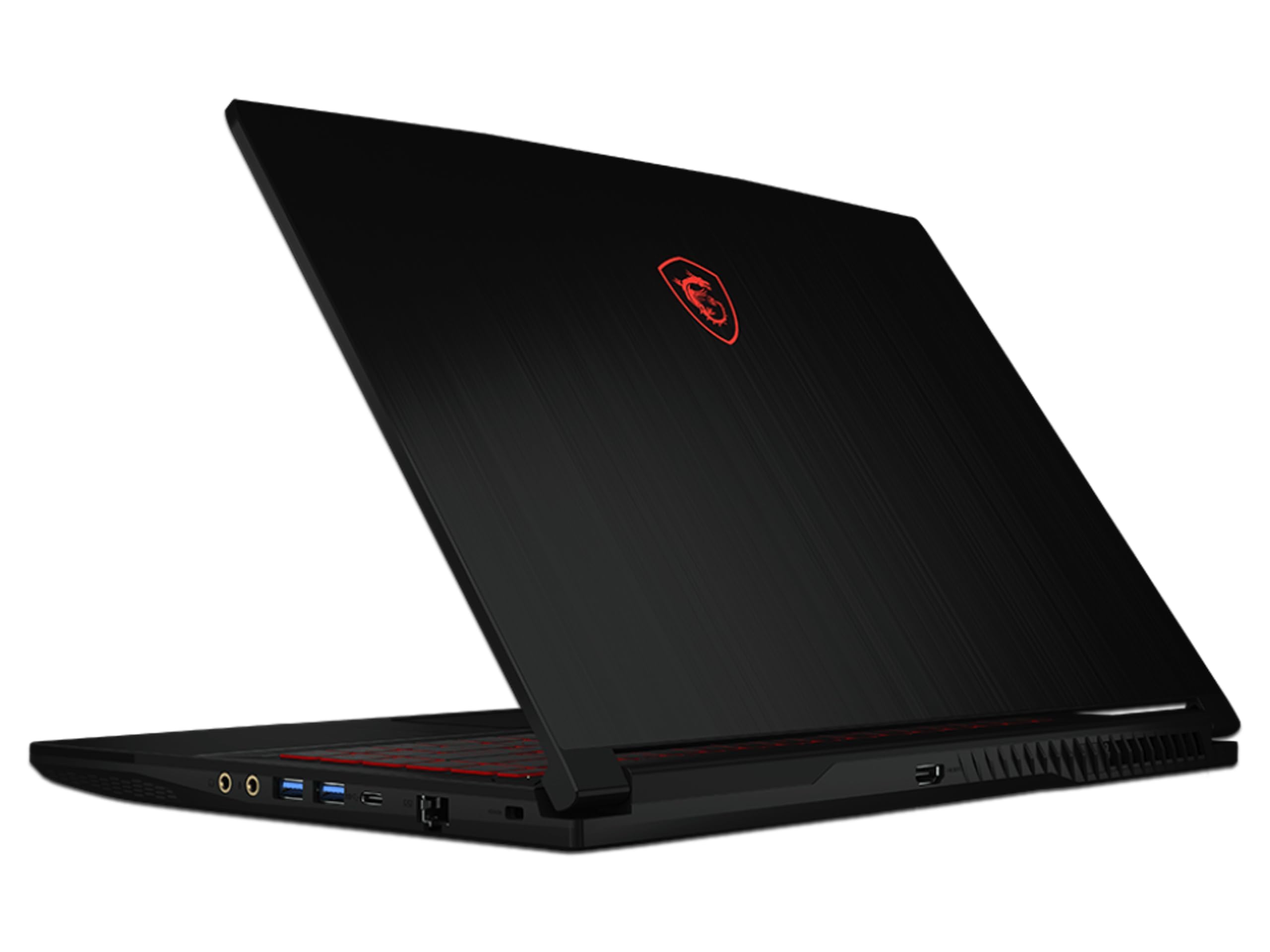 MSI Gf63 Thin 12Ucx Gaming Laptop, 15.6 Fhd 144Hz Display, Intel Core I5 12450H, 8Gb Ram, 512Gb Ssd, Nvidia Geforce Rtx 2050 4Gb, Backlit English Keyboard, Windows11 Home 48X33X9 Cm Black