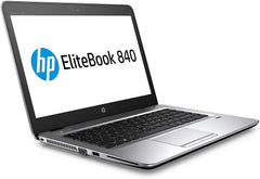 HP EliteBook 840 G4, 14 Inch, Core i5-7th Generation, 8GB RAM, 256GB SSD, Windows 10 Pro, Silver (Renewed) with 15 Days of IT-Sizer Golden Warranty