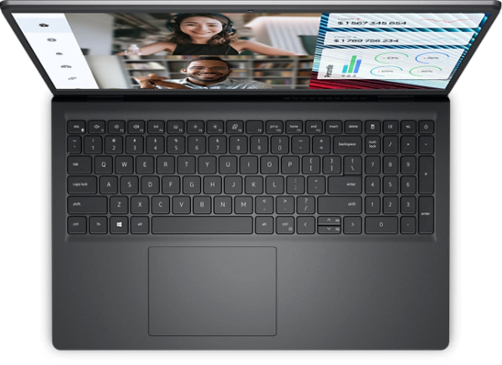 Dell Vostro 3000 3520 Laptop (2023) | 15.6" FHD | Core i7-512GB SSD - 16GB RAM | 10 Cores @1.70 up to 4.7 GHz - 12th Gen CPU Win 11 Pro