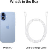 Apple iPhone 17 256 GB: 6.3-inch Display with ProMotion, A19 Chip, Center Stage Front Camera for Smarter Group Selfies, Improved Scratch Resistance, All-Day Battery Life; Mist Blue