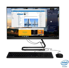 2021 New Lenovo 23.8-inch FHD Non-Touch All-in-One Desktop Computer, Intel Pentium Gold G6400T Processor 3.4 GHz, 32GB RAM, 1TB SSD, Webcam, WiFi, DVD, Windows 10 Home + Oydisen Cloth