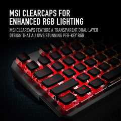 MSI Vigor GK71 Sonic US Mechanical RGB Gaming Keyboard with MSI Sonic Switches