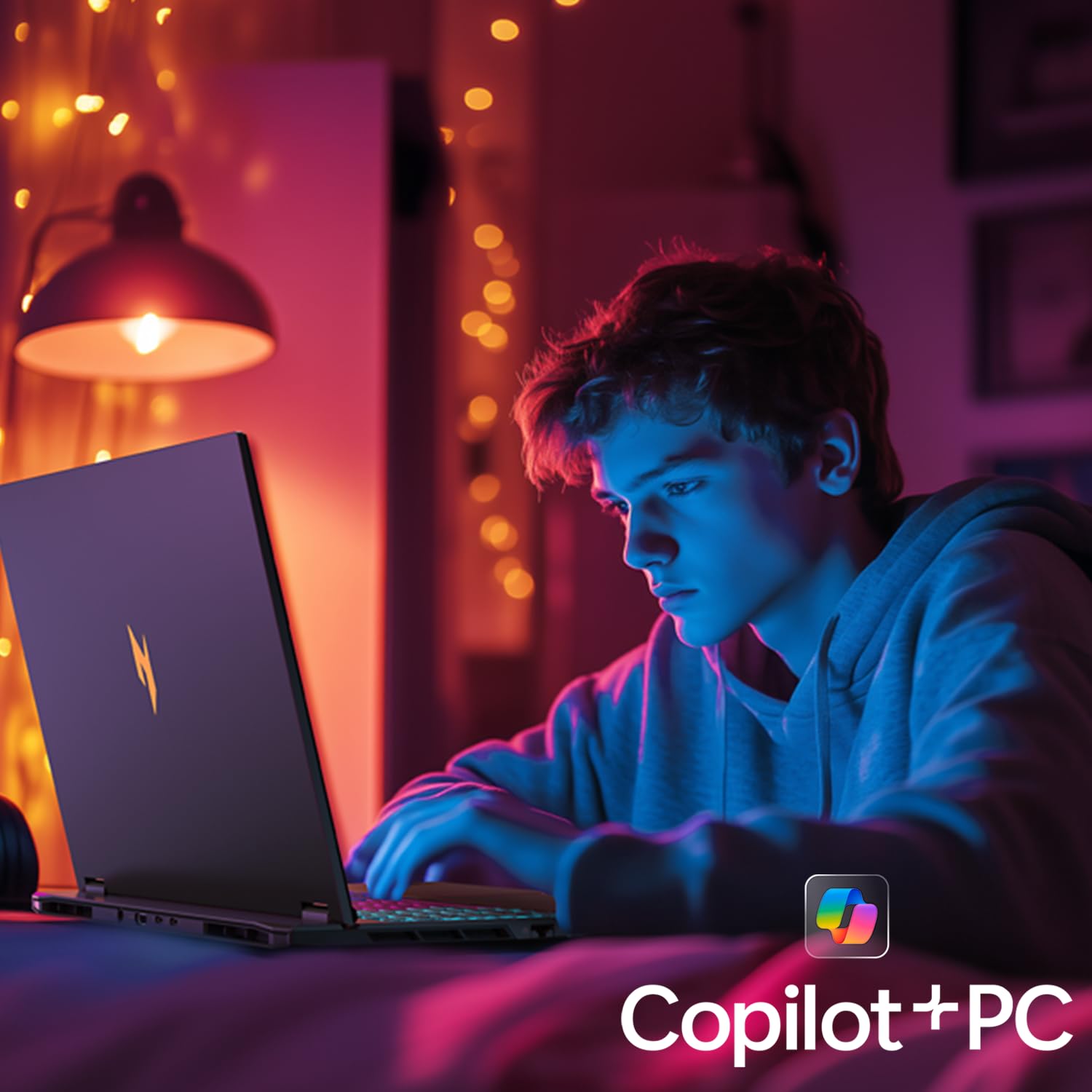 Acer Nitro 16S AI Copilot+ PC Gaming Laptop | AMD Ryzen AI 9 365 Processor | NVIDIA GeForce RTX 5070 Ti Laptop GPU | 16" WQXGA IPS 180Hz Display | 32GB DDR5 | 2TB Gen 4 SSD | Wi-Fi 6E | AN16S-61-R5K4