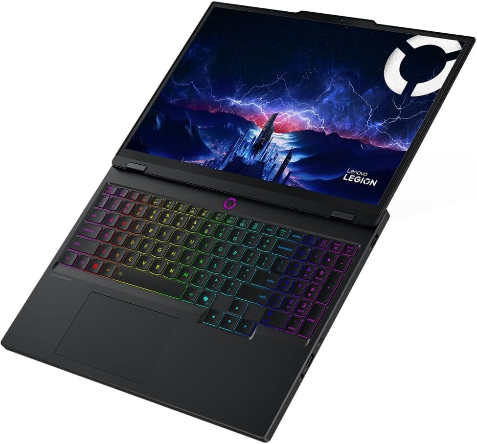 Lenovo Legion Pro 5i Gen 10 16 Inch Gaming Laptop (2025 Model) Intel Core Ultra 9 275HX 24C, NVIDIA GeForce RTX 5070 Ti 12GB, 32GB RAM, 2TB (1TB + 1TB) NVMe SSD, 16 Inch WQXGA OLED 500 Nits 24 0Hz
