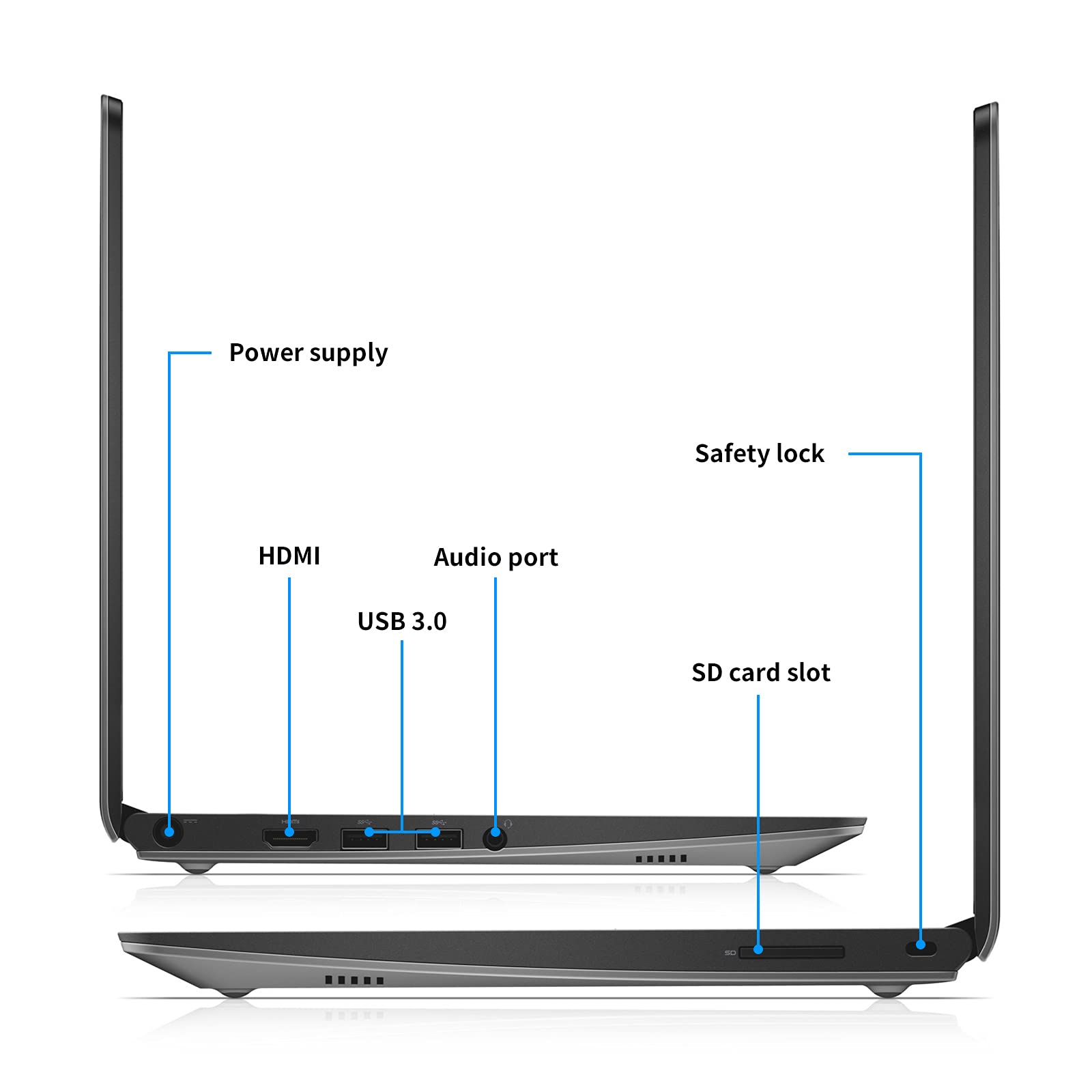 Used Chromebook 11 CB1C13 Portable Thin Laptop Intel Celeron 2955U Processor 11.6-inch Lightweight Computer 4GB RAM 16GB eMMC Small Slim Kids School PC Notebook Chrome OS Charger(Top Face Has Sticker)