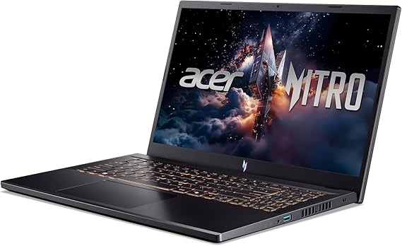Acer (Upgraded) Nitro V ANV15 Gaming Laptop 13th Gen Intel Core i9-13900H 14 Cores Upto 5.4GHz/16GB DDR4/1TB SSD/8GB NVIDIAGeForceRTX 5050 Graphics/15.6" FHD IPS 165Hz/W11/WiFi-6/Backlit KB/Black