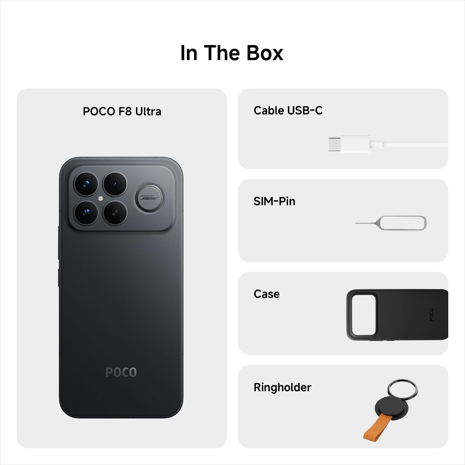 Xiaomi POCO M8 Pro 5G Smartphone 12+512GB,Black,Snapdragon 7s Gen 4
