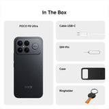 Xiaomi POCO M8 Pro 5G Smartphone 12+512GB,Black,Snapdragon 7s Gen 4