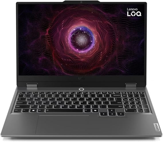 Lenovo LOQ 15ARP9 Gaming Laptop, AMD Ryzen 5 7235HS, 24GB DDR5, 512GB SSD, NVIDIA GeForce RTX 4050 6GB GDDR6, 15.6" FHD, Luna grey, [83JC00KXPS](Upgraded)