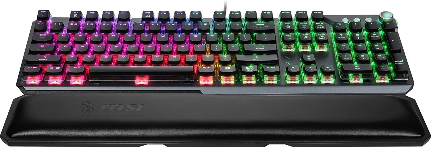 MSI Vigor GK71 Sonic US Mechanical RGB Gaming Keyboard with MSI Sonic Switches