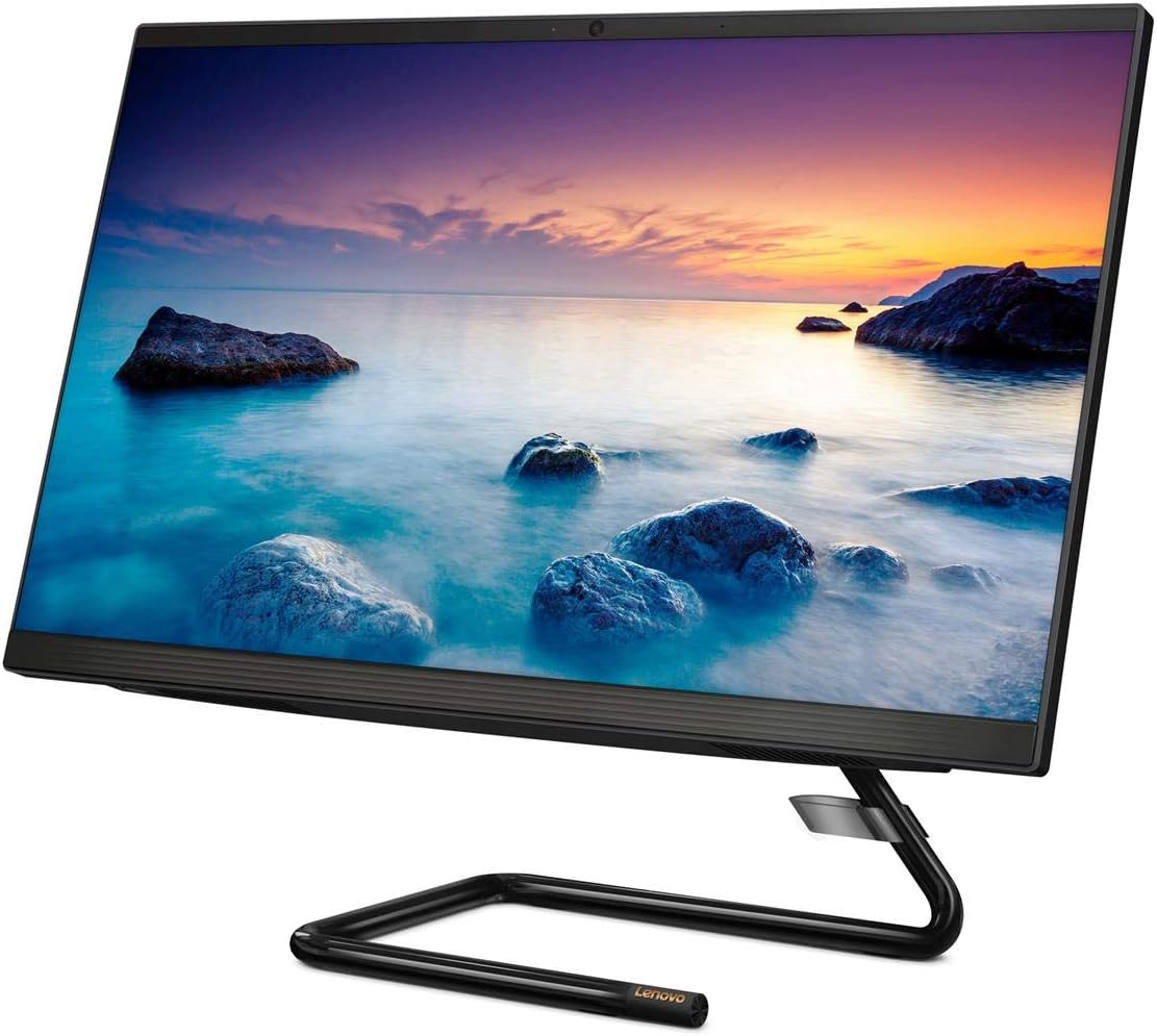 2021 New Lenovo 23.8-inch FHD Non-Touch All-in-One Desktop Computer, Intel Pentium Gold G6400T Processor 3.4 GHz, 32GB RAM, 1TB SSD, Webcam, WiFi, DVD, Windows 10 Home + Oydisen Cloth