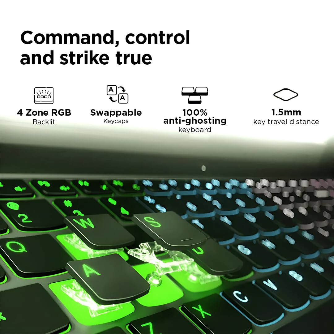 Lenovo Legion Pro 5 14th Gen Intel Core i7-14650HX Gaming Laptop, 32GB RAM, 1TB SSD, NVIDIA RTX 4060 8GB, 16” WQXGA Display, AI Gaming Chip, Backlit Keyboard, Windows 11 - Onyx Black. (Upgraded)