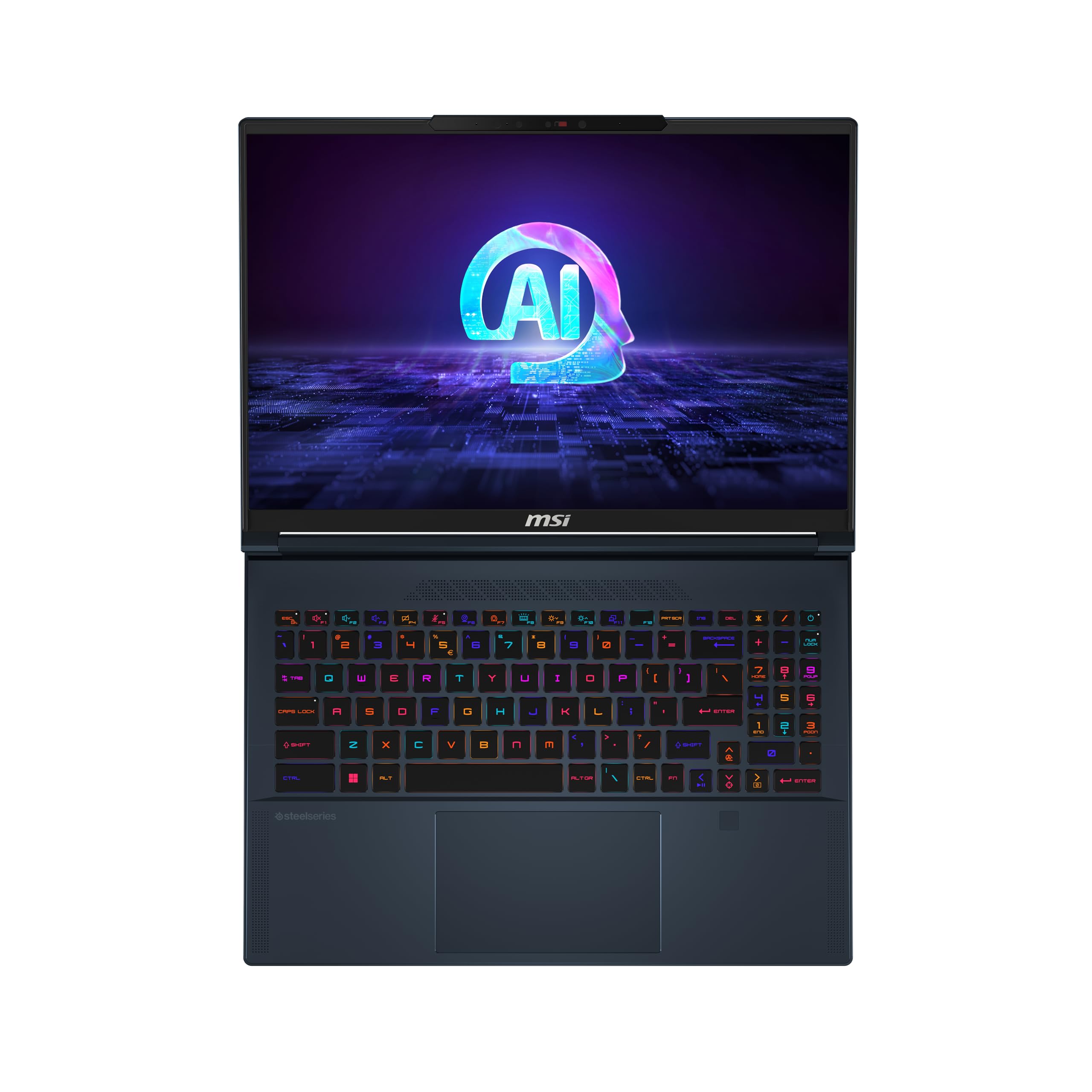 MSI Stealth 16 AI Studio 16” 240Hz QHD+ Gaming Laptop: Intel Core Ultra 9, NVIDIA Geforce RTX 4060, 32GB DDR5, 1TB NVMe SSD, Thunderbolt 4, Cooler Boost Trinity+, Win 11 PRO: Star Blue A1VFG-028US