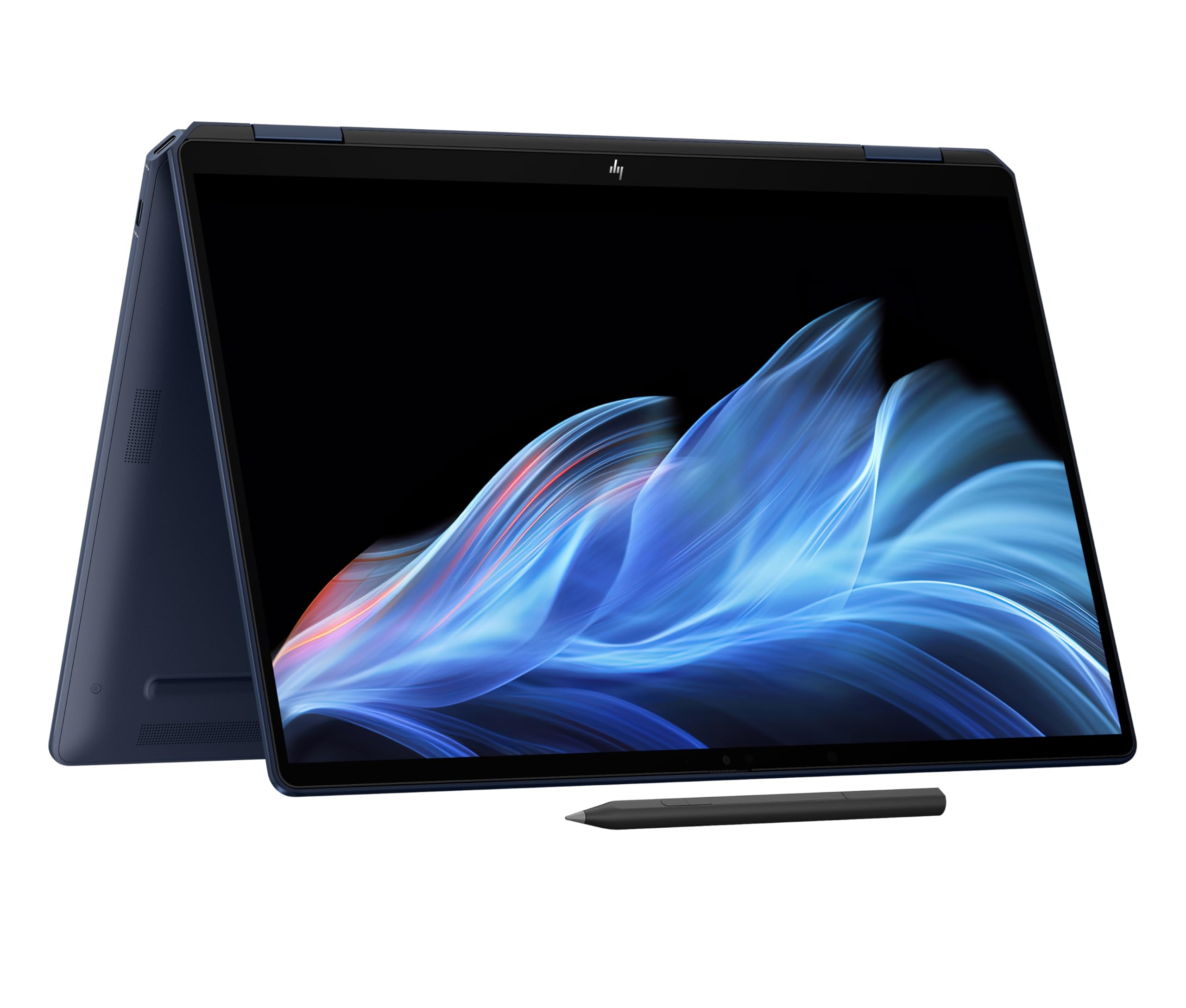 HP OmniBook Ultra Flip Laptop 14-fh0002ne, Intel Core Ultra 7-256V, 14" 3K OLED Touch Display, 16GB LPDRR5 RAM, 1TB SSD, Intel® Arc™ Graphics, Eng/Ar KB, Win11, Atmospheric blue [B13Y6EA]