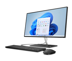 HP All-in-One 24-ck0001ne Bundle All-in-One PC, 23.8" FHD, 12th Gen Intel® Core™ i5 processor, 8GB RAM, 512GB SSD, NVIDIA® GeForce® MX450, Windows 11, En-Ar KB, Jet Black - [6J7G1EA]