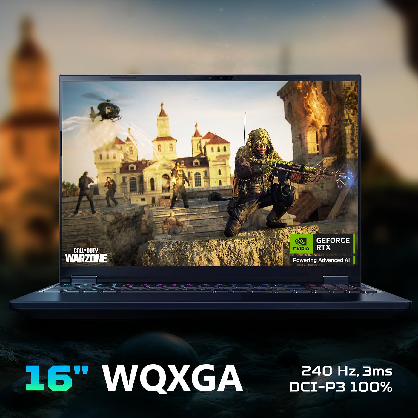 acer Predator Helios Neo 16 AI Gaming Laptop | Intel Core Ultra 9 Processor 275HX | NVIDIA GeForce RTX 5070 Ti | 16" WQXGA 240Hz G-SYNC | 16GB DDR5 | 1TB Gen 4 SSD | Killer Wi-Fi 6E | PHN16-73-92B8