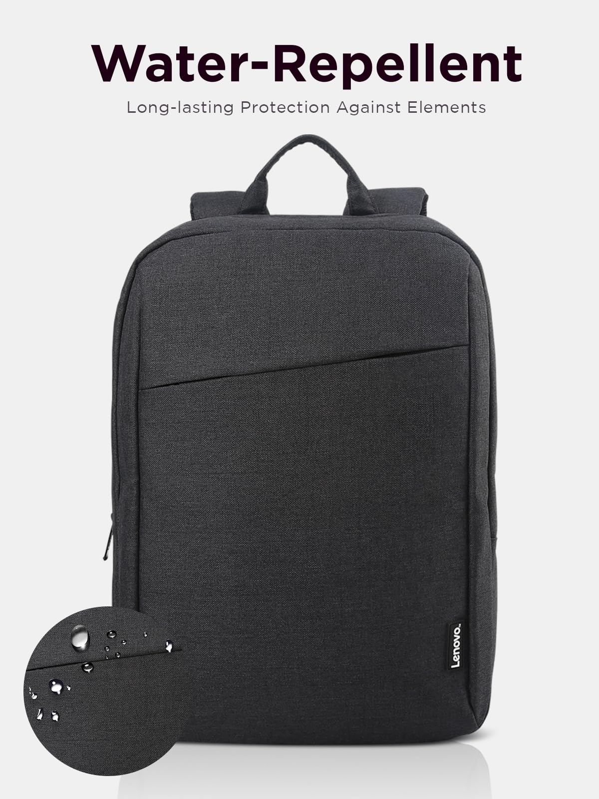 Lenovo B210 15.6 inch Casual Laptop Backpack, Black