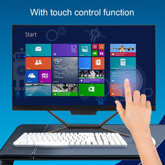 All in One PC, Touch Control All in One Desktop UK Plug 4 Core CPU 4G DDR4 for Work