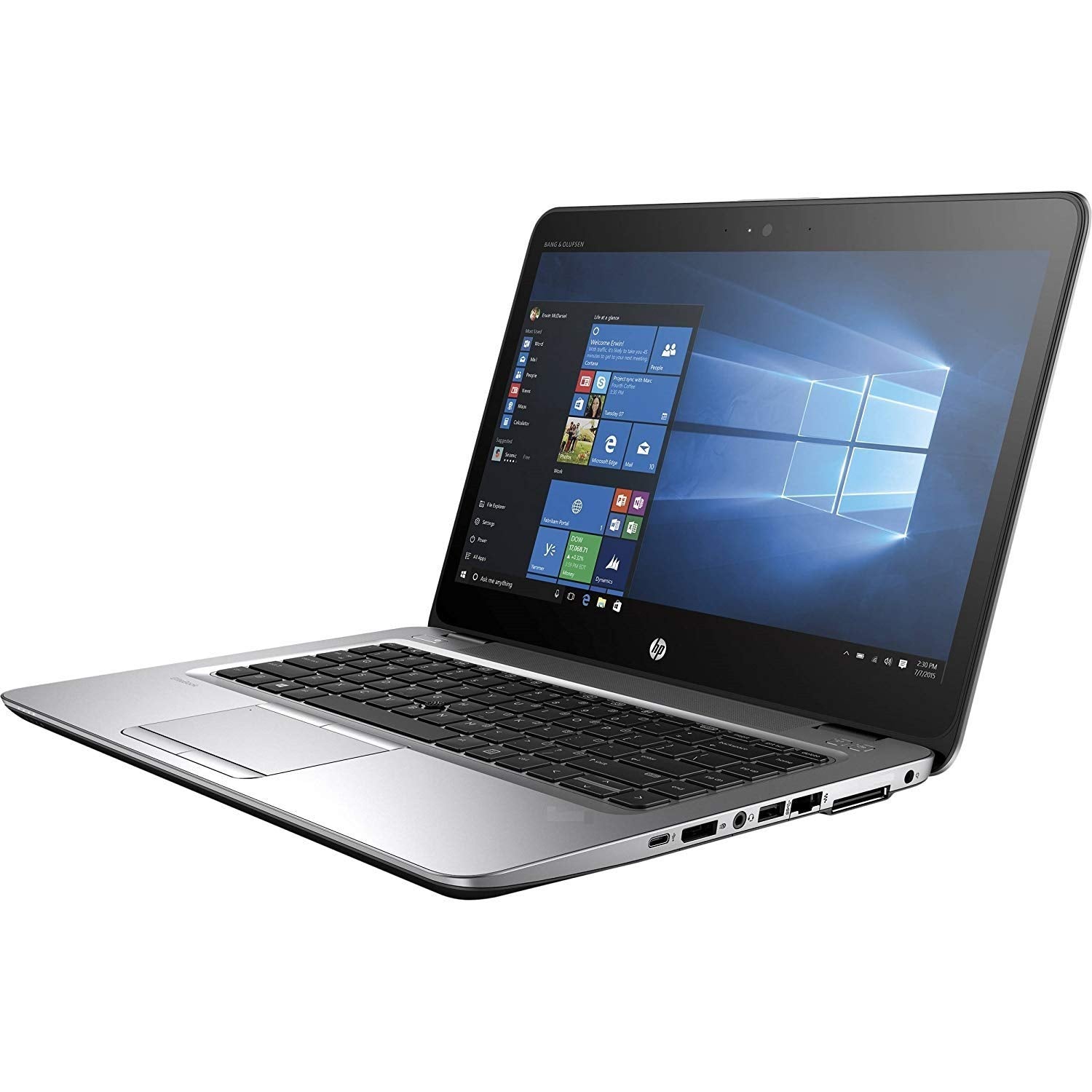 HP EliteBook 840 G3-14” FHD, Intel Core i5-6300U 2.4Ghz, 8GB DDR4, 256GB SSD, Bluetooth 4.2, Windows 10 64 (Renewed)