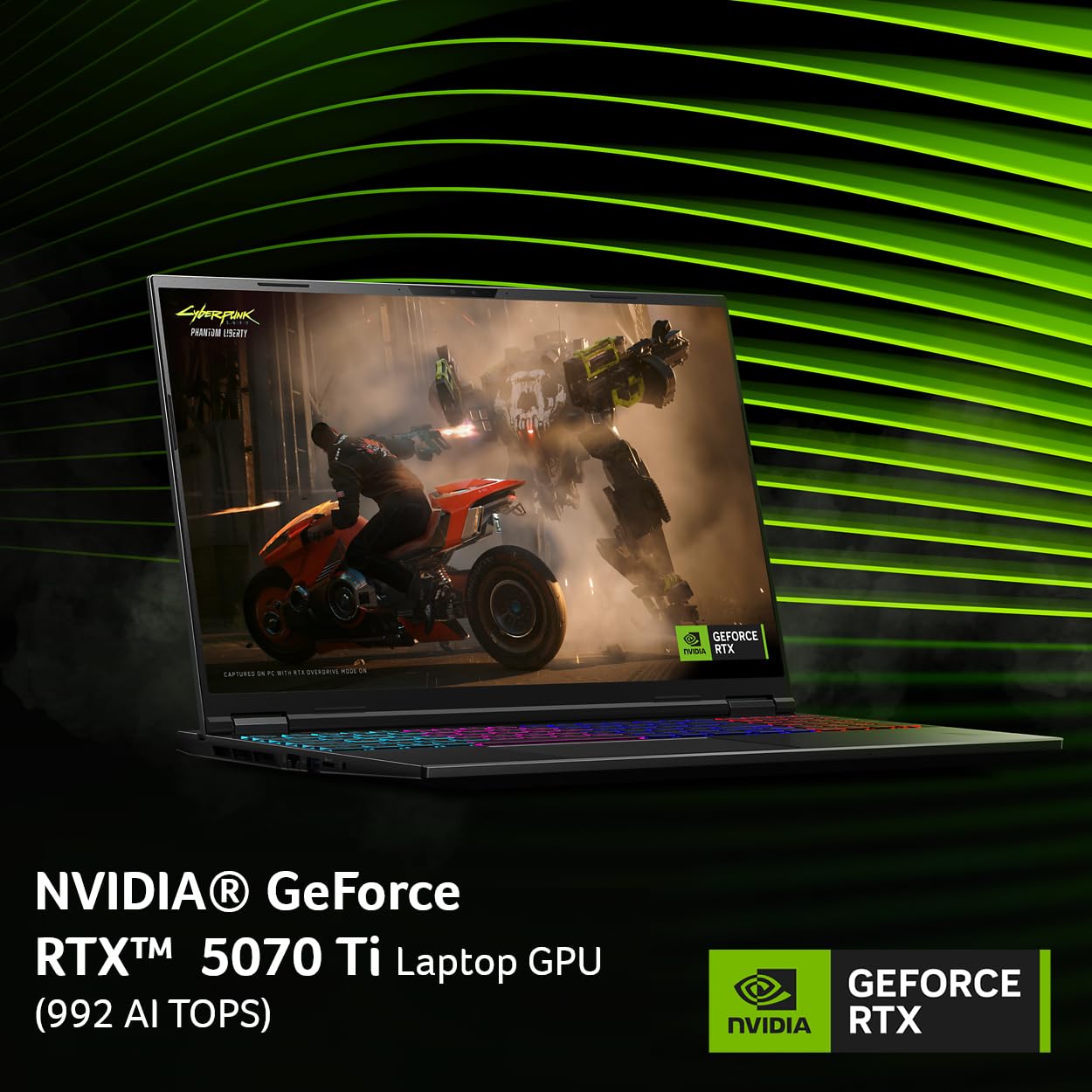 Acer Nitro 16S AI Copilot+ PC Gaming Laptop | AMD Ryzen AI 9 365 Processor | NVIDIA GeForce RTX 5070 Ti Laptop GPU | 16" WQXGA IPS 180Hz Display | 32GB DDR5 | 2TB Gen 4 SSD | Wi-Fi 6E | AN16S-61-R5K4
