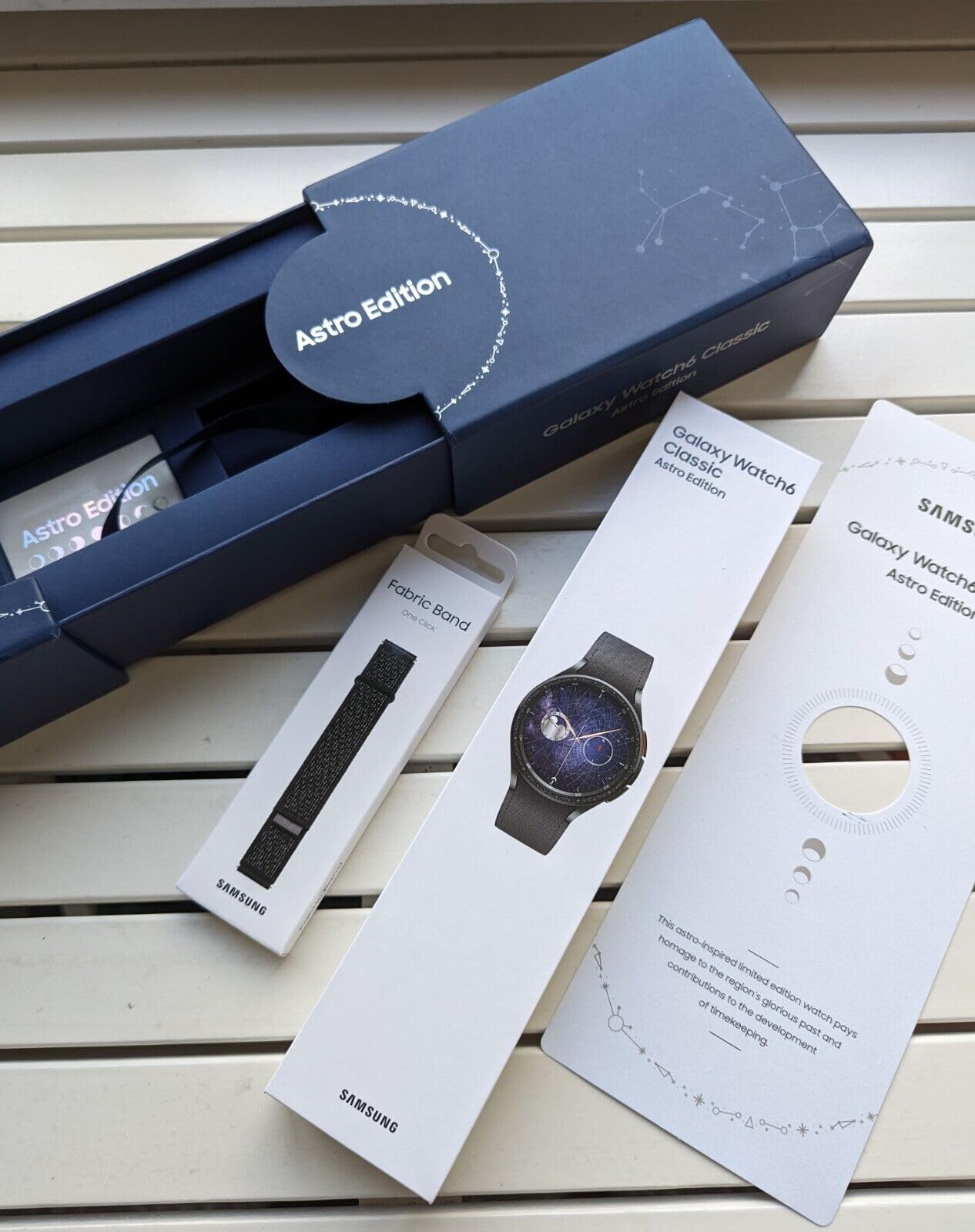 Samsung Galaxy Watch6 Classic Astro Edition Bluetooth 47mm - Black