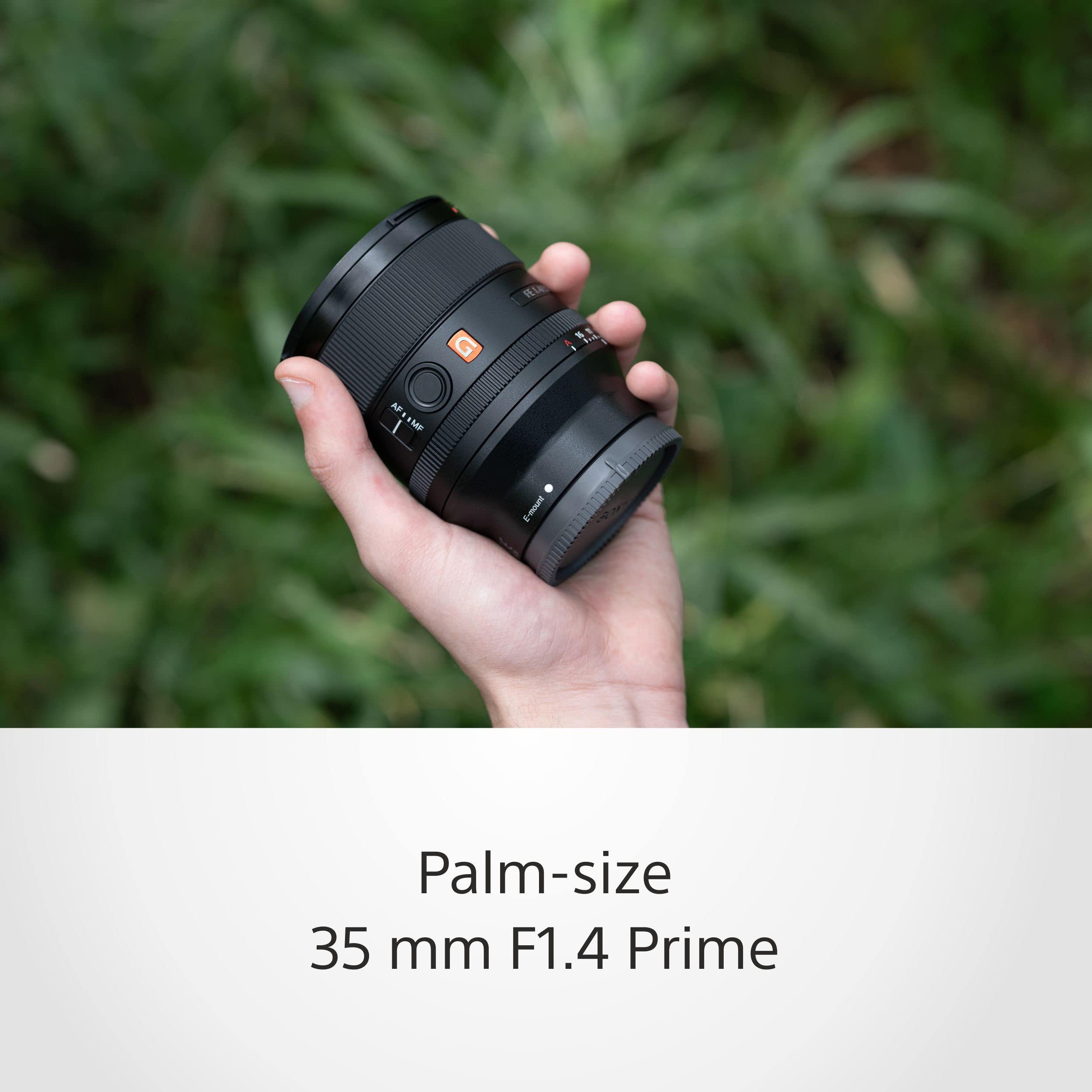 Sony SEL35F14GM - Full-Frame Lens FE 35mm F1.4 GM - Premium G Master Series Prime Lens