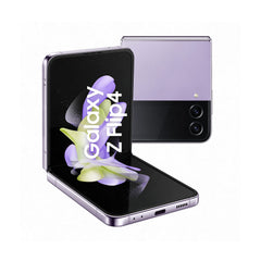 Samsung Galaxy Z Flip4 Dual SIM Smartphone Android Folding Phone 512GB, Bora Purple (UAE Version)